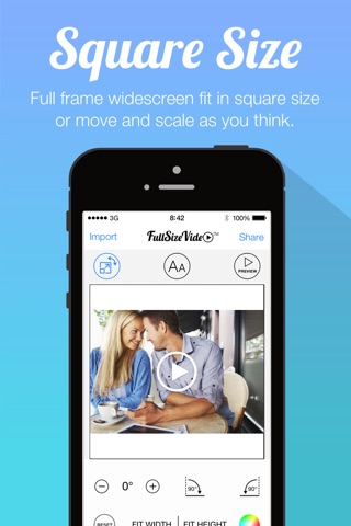 Full Size Video - Post Entire Videos Clip on Instagram withont Square Cropping screenshot 2