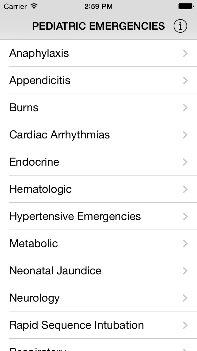 How to cancel & delete Pediatric Emergencies from iphone & ipad 1