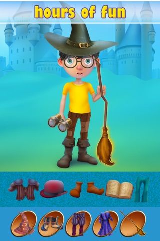 Fantasy Wizards Magical Dress Up Game - Free Edition screenshot 3