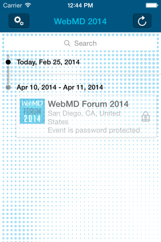 WebMD Health Services Executive Forum 2014 screenshot 2