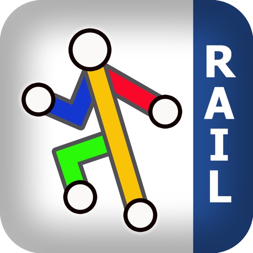 Great Britain Rail - Map and route planner by Zuti icon