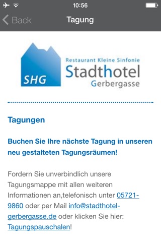 Stadthotel Gerbergasse screenshot 3