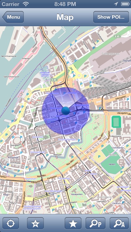 Sweden Offline Map - PLACE STARS