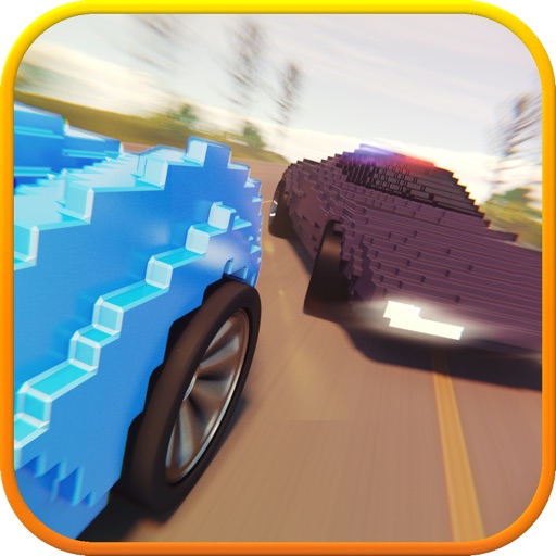 A Pixel Police Chase 3D icon