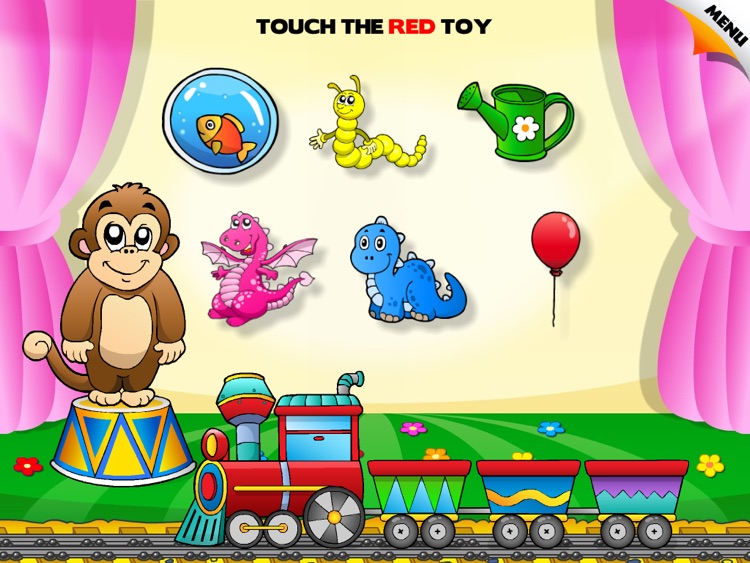 Abby - Toddler and Baby Train – Learning Colors Free screenshot-3