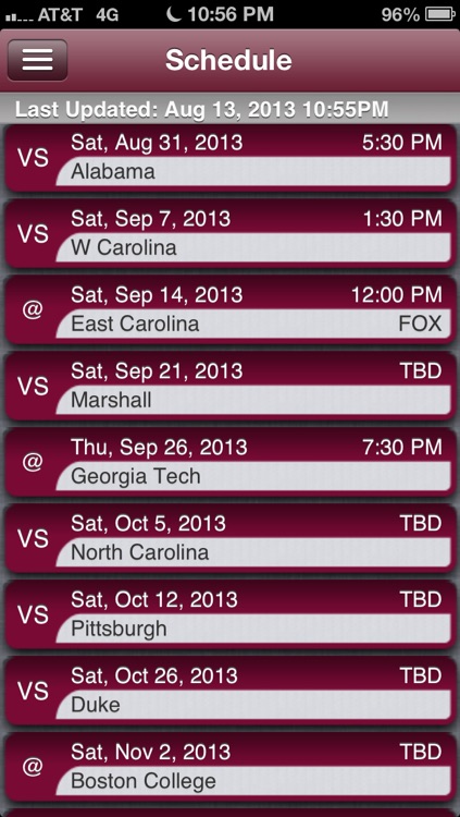 Virginia Tech Football Live