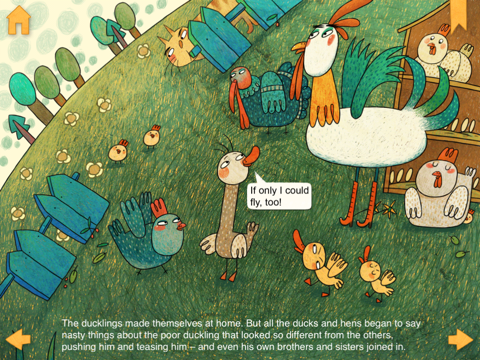 The Ugly Duckling by Andersen – An Interactive Children’s Story and Learning Game screenshot 2