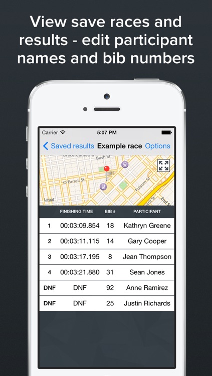 Race Timer & Results screenshot-3