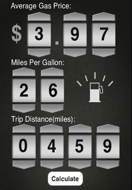 road trip gas calculator
