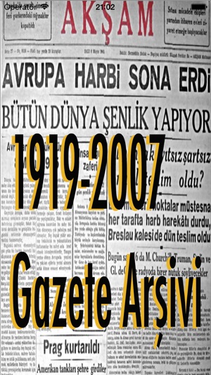 Gazete Arşivi (1919-2007)(圖1)-速報App