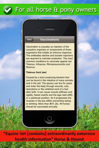 Equine Vet – Horse Medical App for all Equestrians screenshot 3