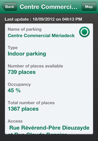 Parkings Bordeaux screenshot 3