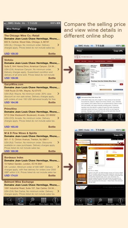 Wine Experts Rating (Burgundy & Rhone Wines) screenshot-4