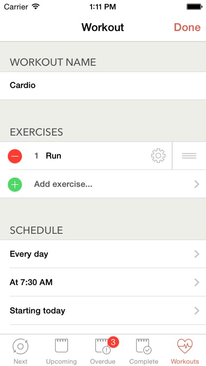 Workout Plan - Fitness Schedule & Journal screenshot-4
