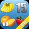 "Fruit Fifteens HD Free" - a popular comeback fascinating puzzle