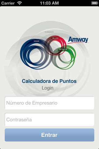 Calculadora de Puntos Amway screenshot 3