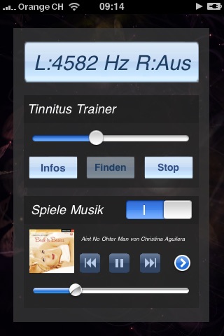 TinnitusTrainer screenshot 2