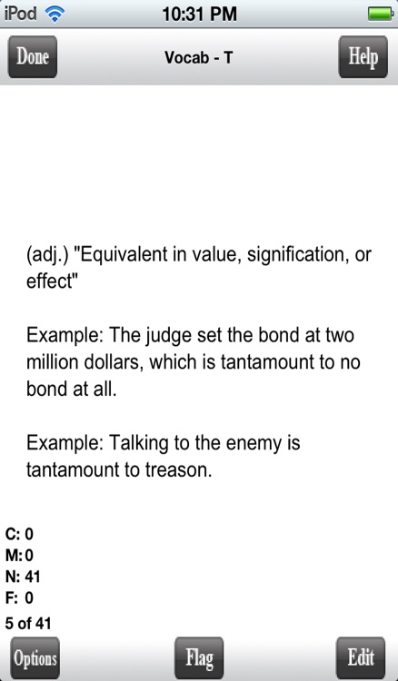 GRE Vocabulary Lite - GRE Vocab Lite screenshot-3