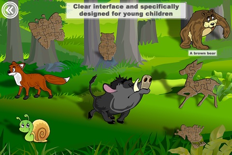 Kids - Animal jigsaw Puzzle screenshot 3