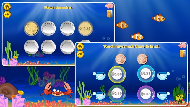 Euro€: Coin Math  educational learning games for kids(圖4)-速報App