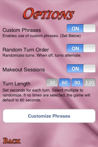 Sexytime Fun Foreplay Game - Pro Version screenshot 4
