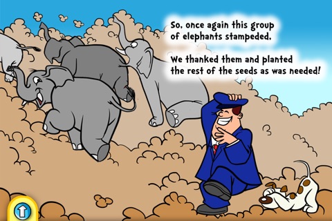 TWO ELEPHANT STAMPEDES HELPED US PLANT SEEDS screenshot 4