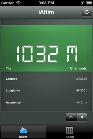 iAltim : Accurate GPS Altimeter - HD screenshot 2