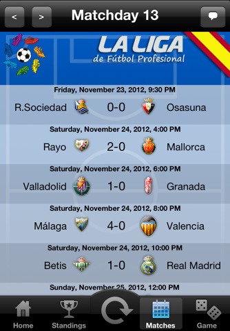 La Liga BBVA 2012-2013 screenshot 3