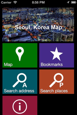Offline Seoul, Korea Map - World Offline Maps screenshot 2