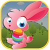 Bunny Baby Care: Egg Catch - Fun Addictive Egg Jumping Game (Best free kids games)