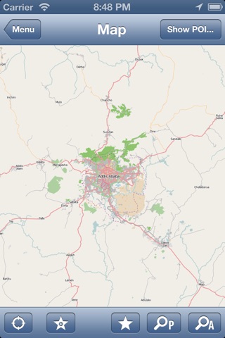 Addis Ababa, Ethiopia Map - PLACE STARS screenshot 2