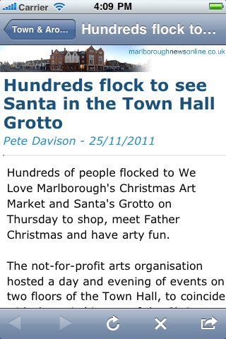 Marlborough News Online screenshot 2