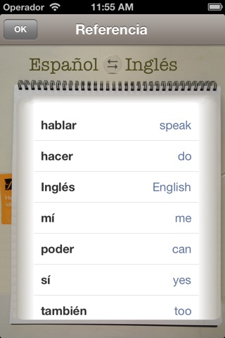 Vocabulary Trainer: English - Spanish screenshot 4