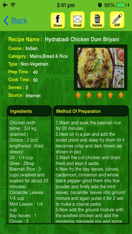 Recipe Book With Menu Planner