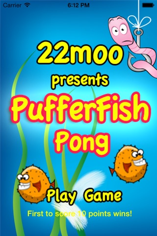 Pufferfish Pong FREE screenshot 3