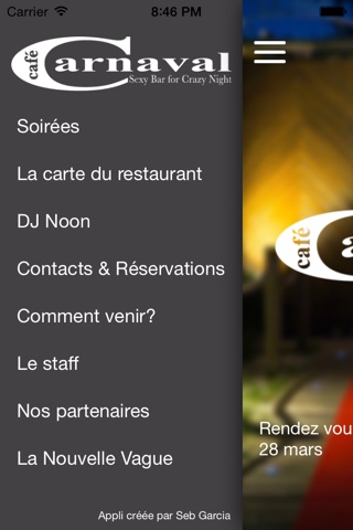 Carnaval Cafe screenshot 2
