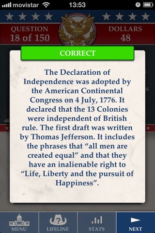 Genius US History Quiz screenshot 2