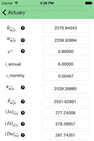 Actuary screenshot 3