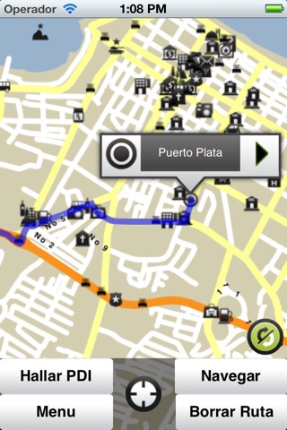Dominican Republic GPS Map Navigator screenshot 2