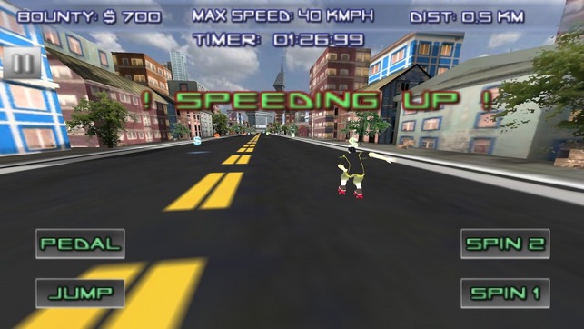 Extreme Roller Skater 3D Free Street Racing Skating Game(圖2)-速報App