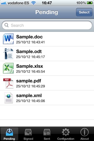 Mobile Signer screenshot 2
