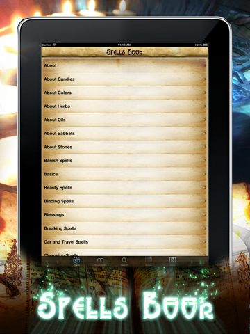 Spells and Witchcraft Handbook screenshot