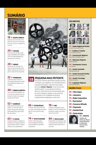 Revista Gestão & Negócios screenshot 2