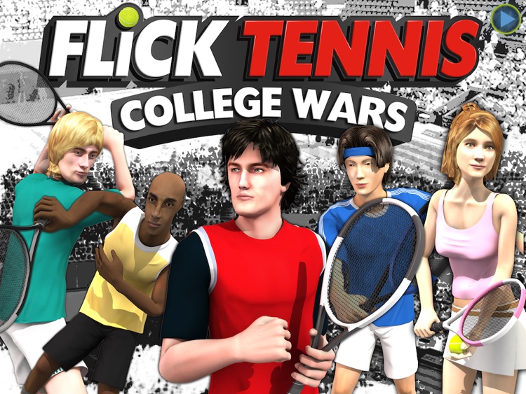 Flick Tennis HD screenshot-3