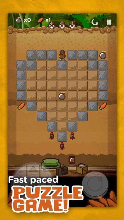 Deep Digger Free - Defend your home puzzles