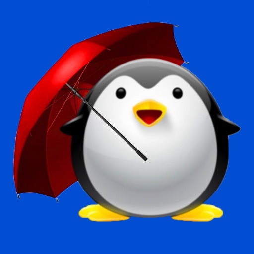 Curious Penguin Legend - Freedom Fall Of Valor Bungee Bird With True Umbrella Free Icon