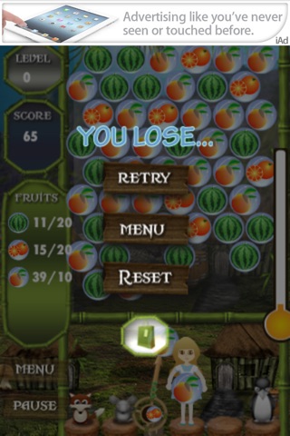 Happy Shooter (bubble fruits in the jungle) screenshot 3