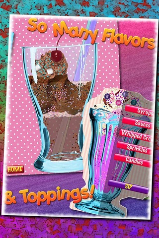 An Ice Cream Soda Pop Floats Maker! FREE screenshot 2