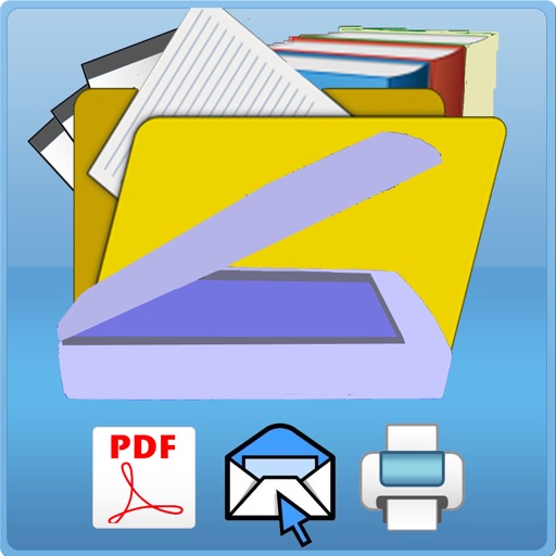 Scanner & Printer - (Multipage PDF Scanner , PDF Merger , web to PDF converter and document Reader for your iPhone and IPAD) icon