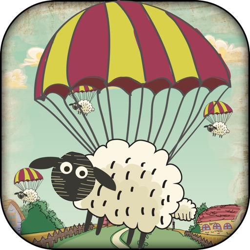 Counting Down Sheep - Happy Fall Parachute Home iOS App